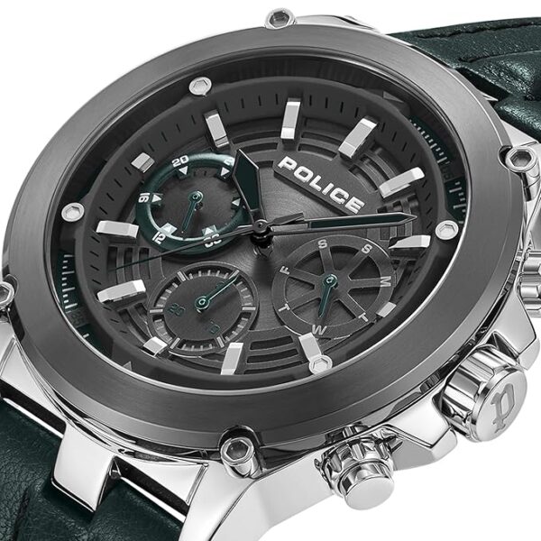 Police Analog Grey Dial Men's Watch-PLPEWJF2226642W